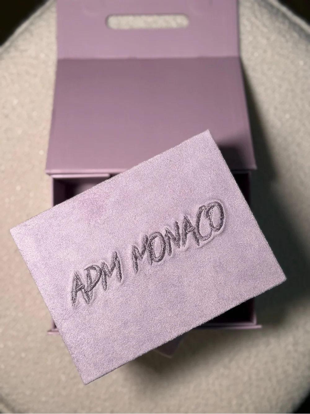 APM Monaco Lavender Jewelry Box
